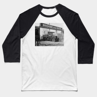 Coal Delivery Truck, 1925. Vintage Photo Baseball T-Shirt